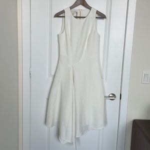 New Ted Baker Textured Draped Aymmetrical dress - Ted Size 2 (US size 6)